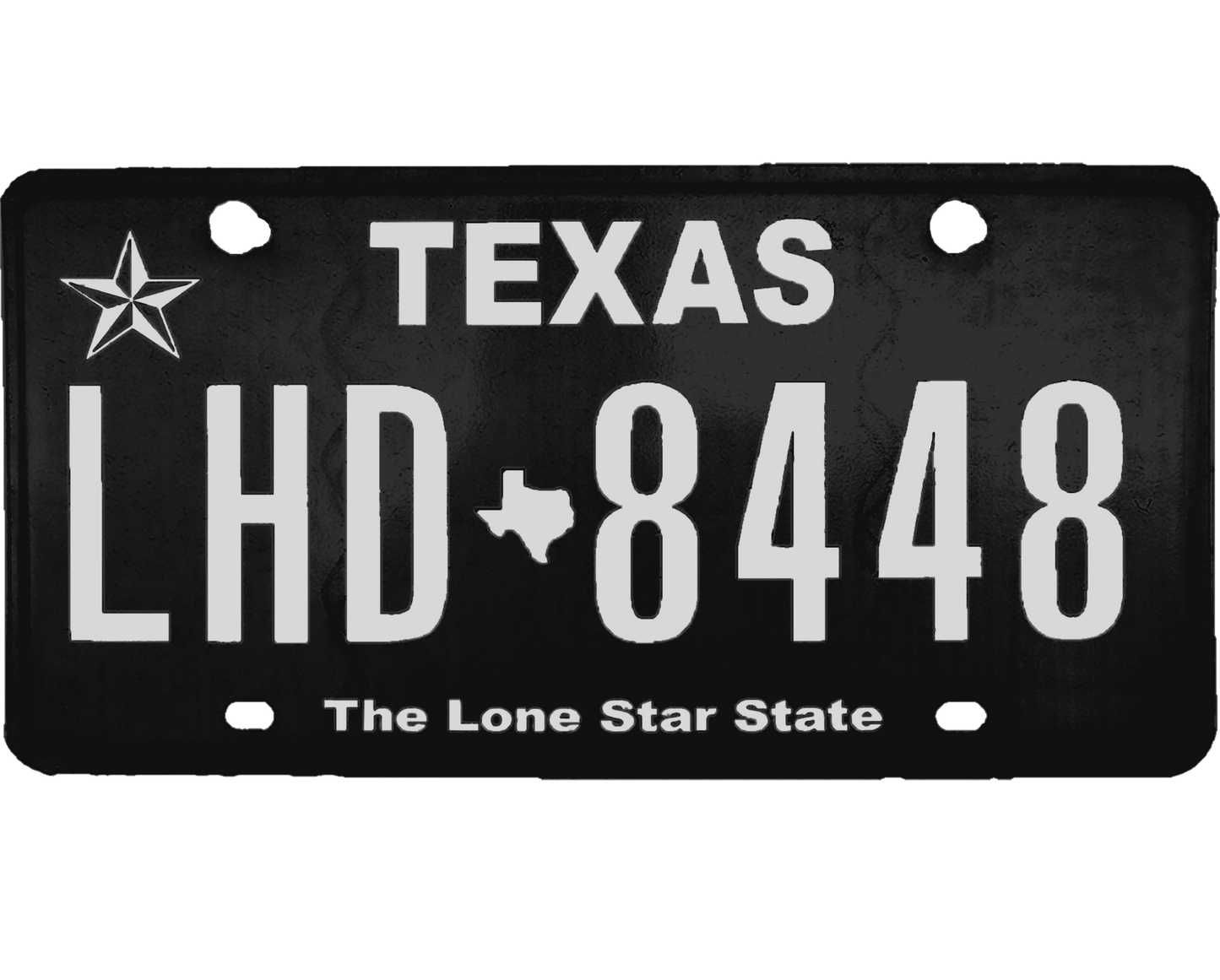 Texas License Plate Wrap Kit