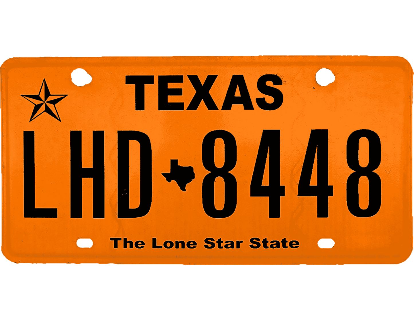 Texas License Plate Wrap Kit