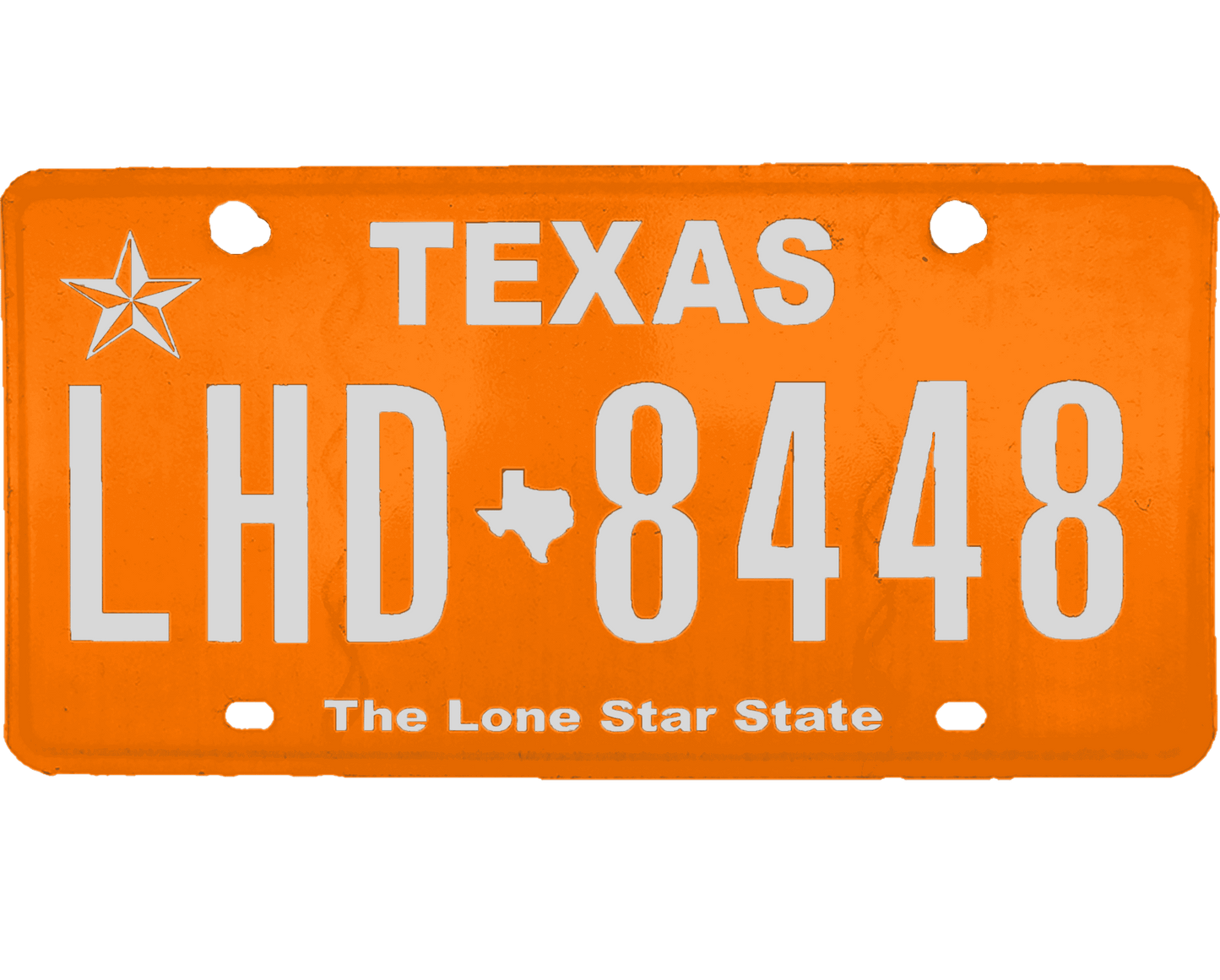 Texas License Plate Wrap Kit