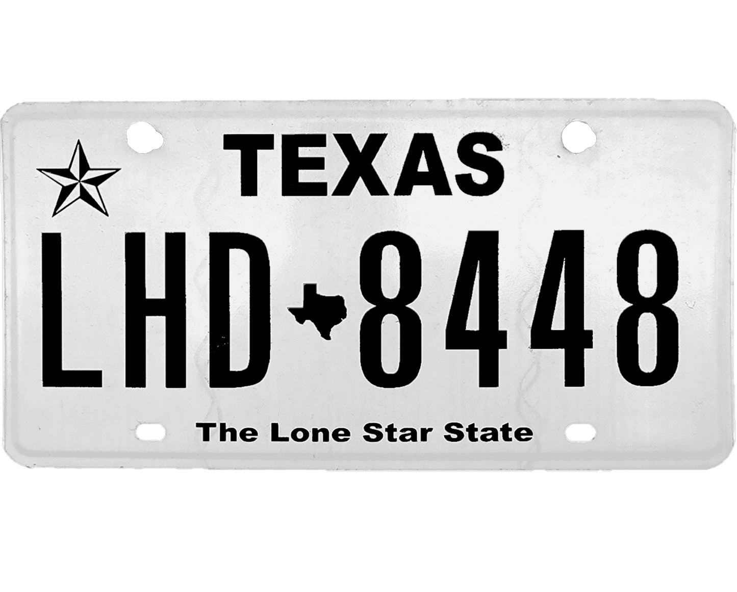 Texas License Plate Wrap Kit