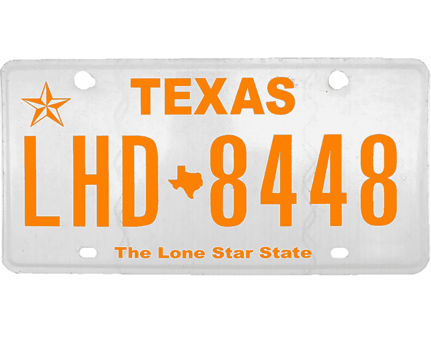 Texas License Plate Wrap Kit