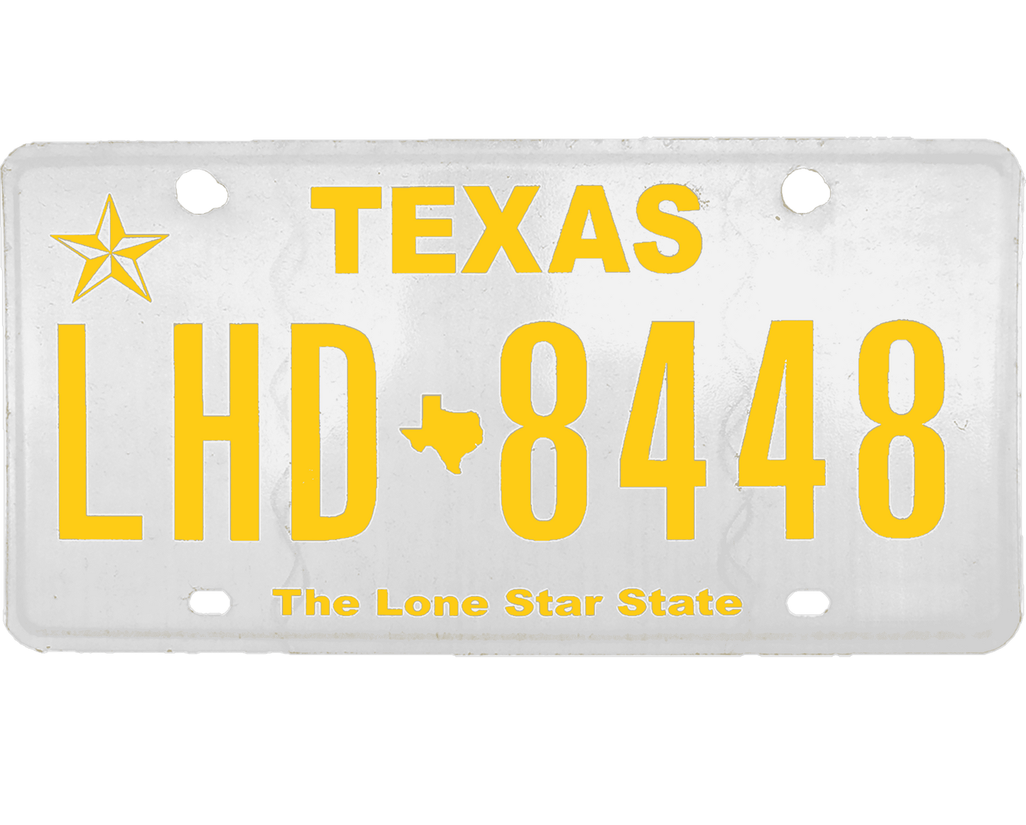 Texas License Plate Wrap Kit