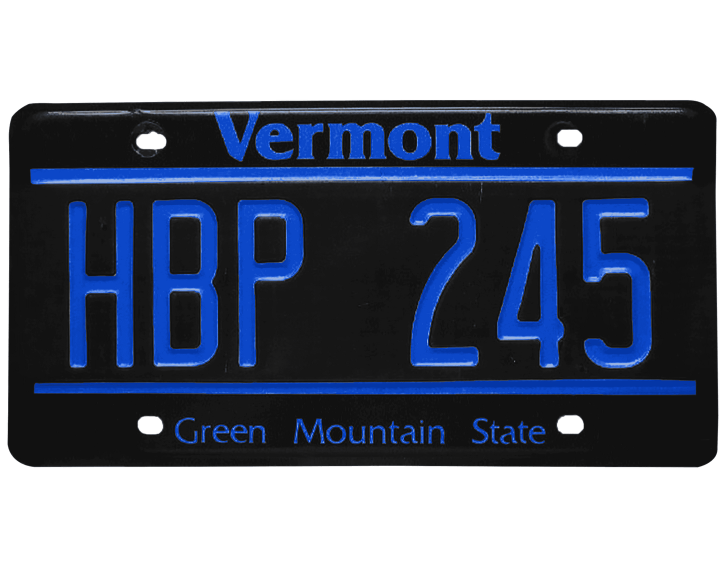 Vermont License Plate Wrap Kit