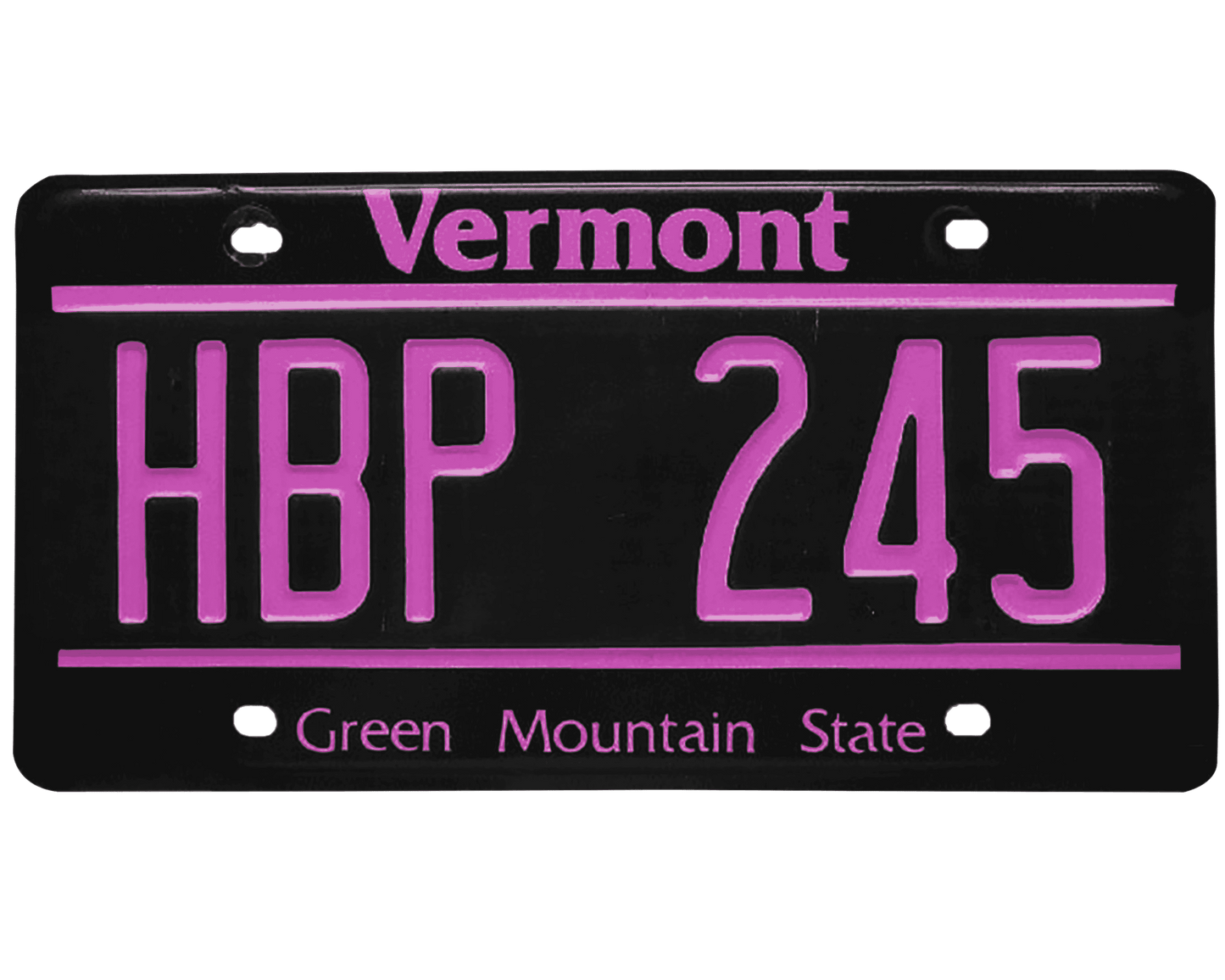 Vermont License Plate Wrap Kit