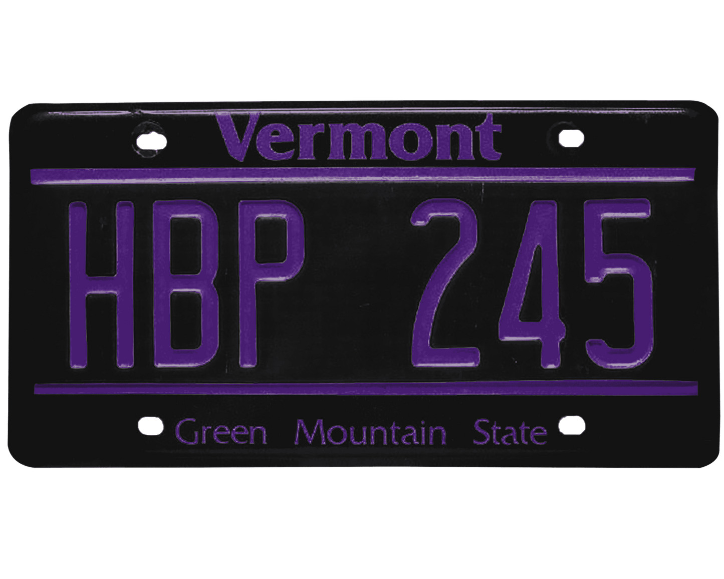 Vermont License Plate Wrap Kit