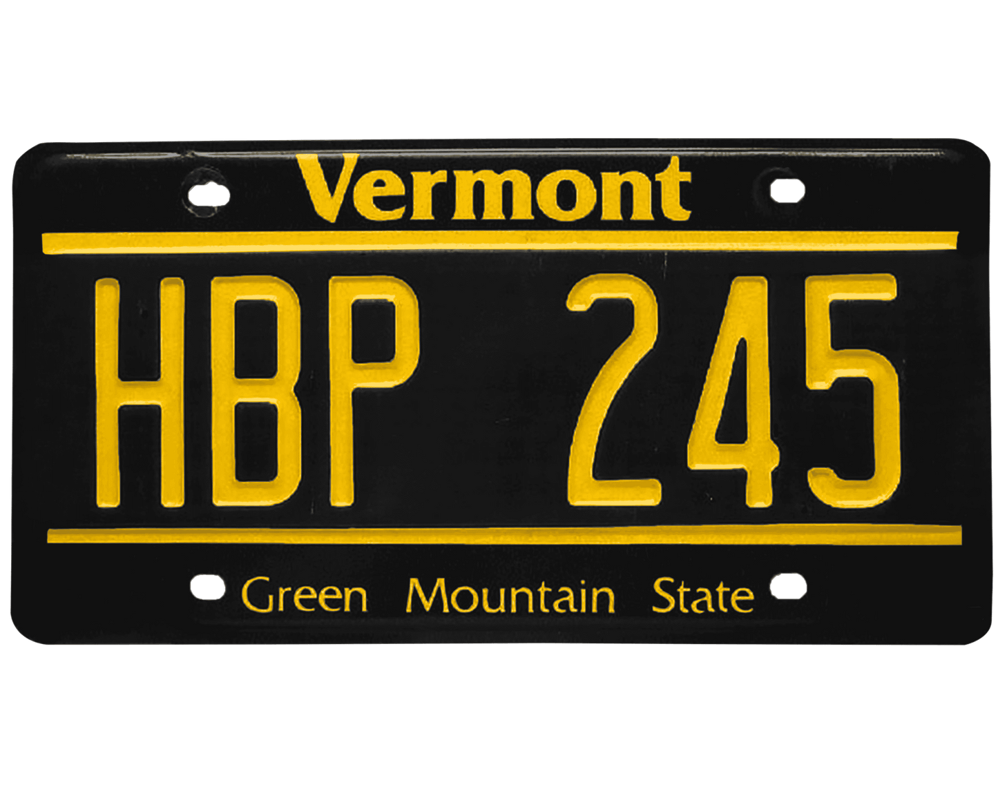 Vermont License Plate Wrap Kit