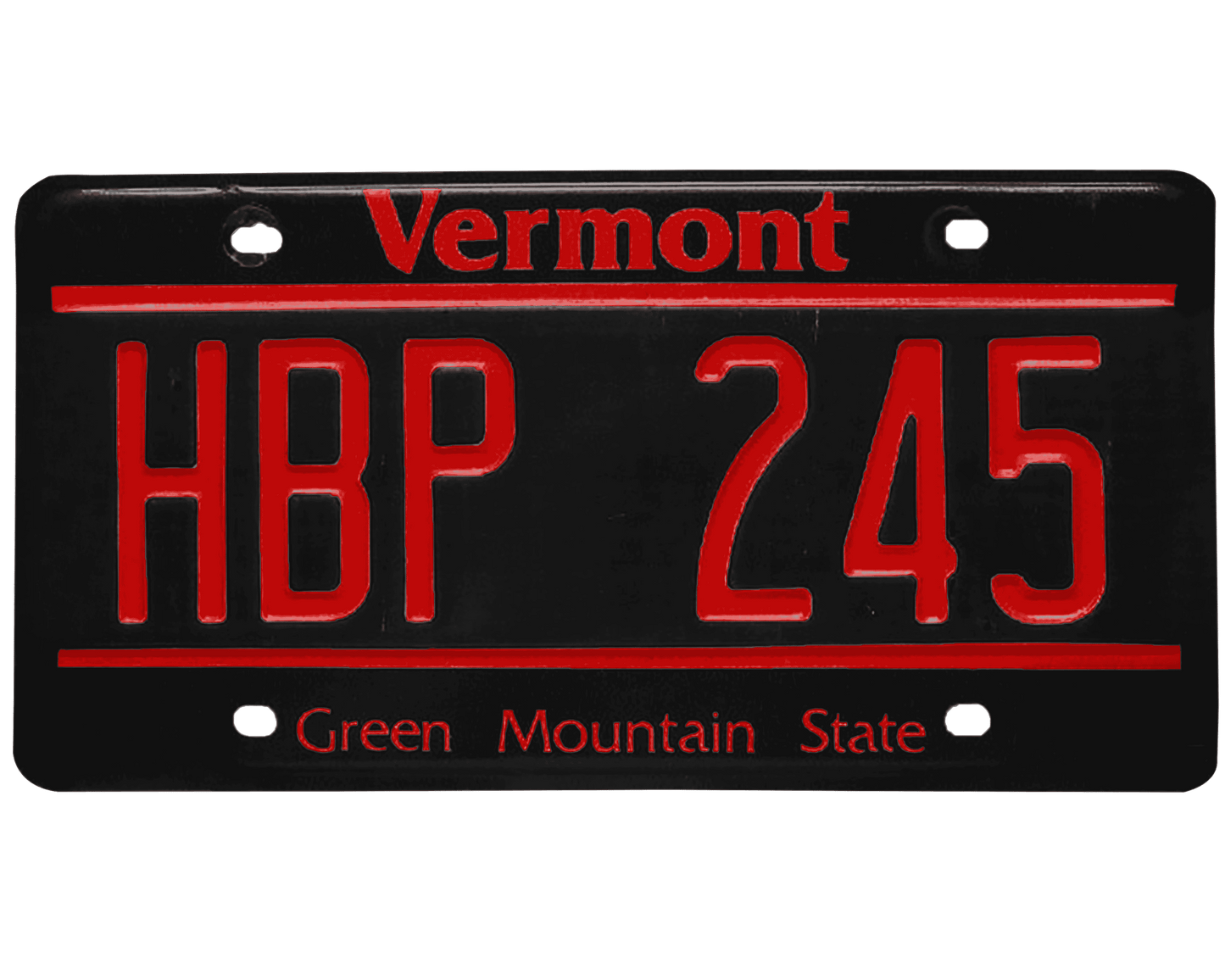 Vermont License Plate Wrap Kit