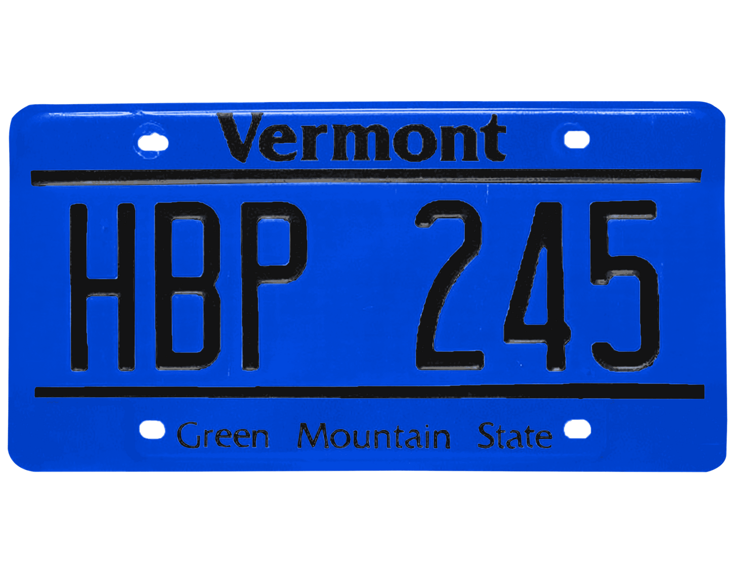 Vermont License Plate Wrap Kit