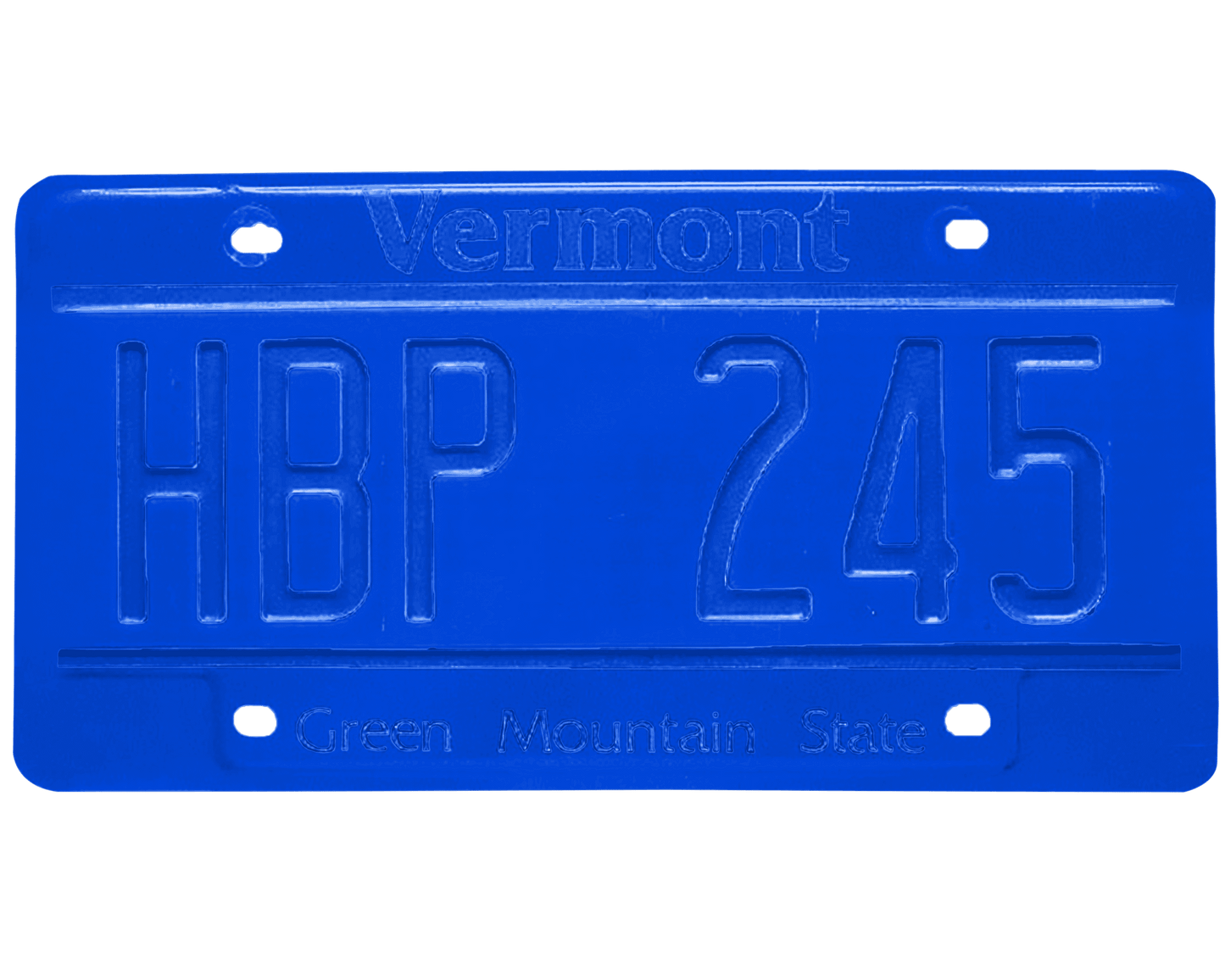 Vermont License Plate Wrap Kit