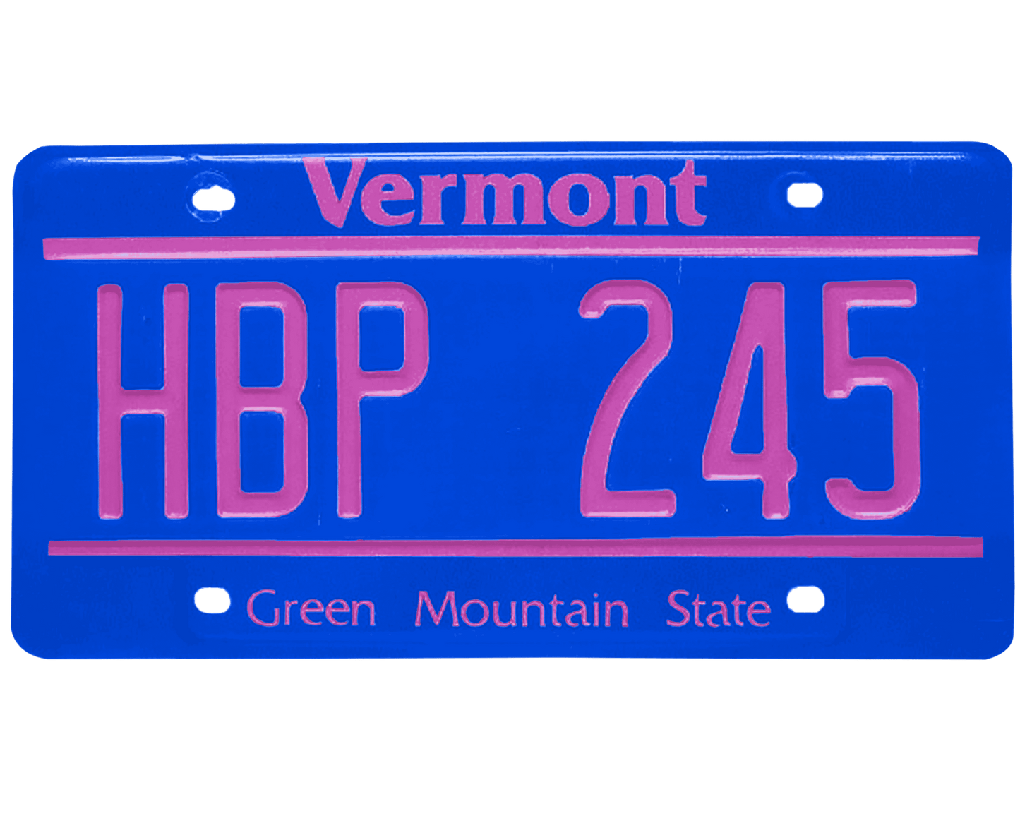 Vermont License Plate Wrap Kit