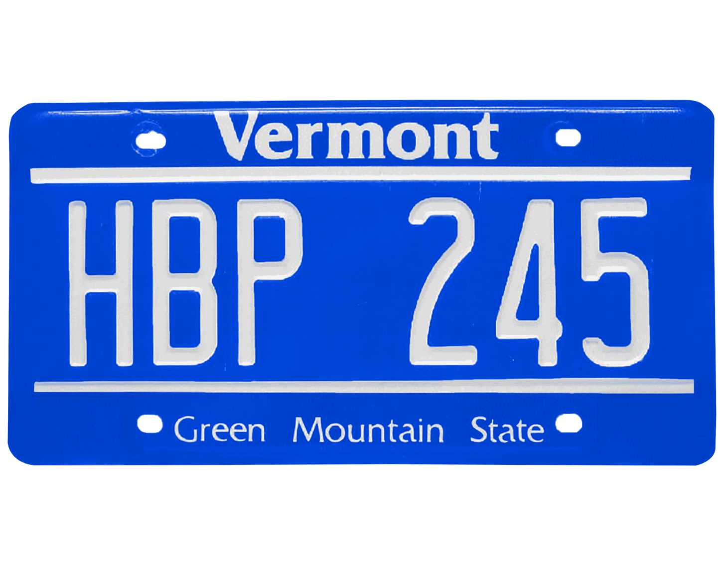 Vermont License Plate Wrap Kit