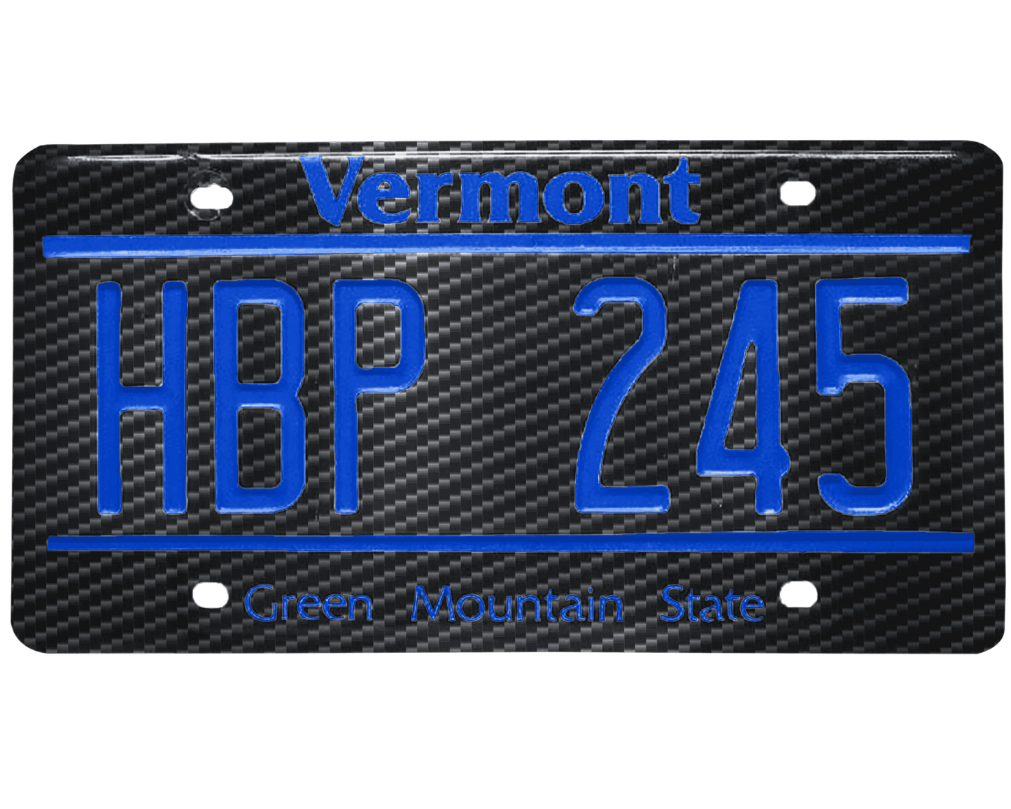 Vermont License Plate Wrap Kit