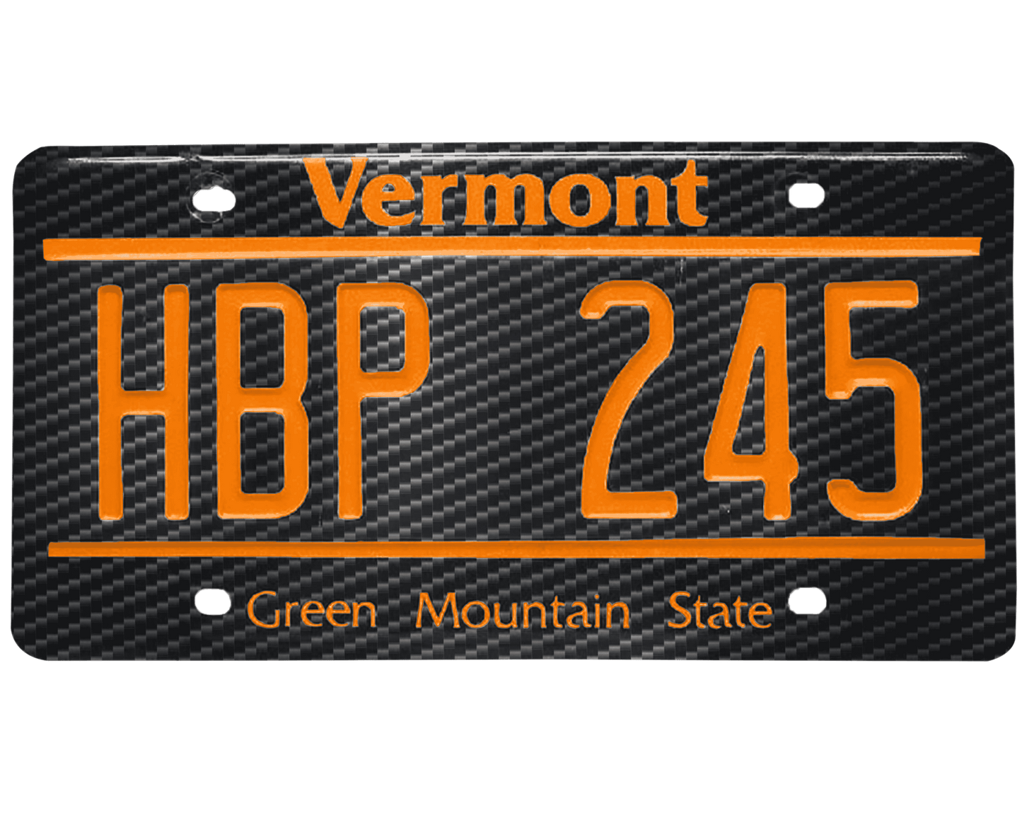 Vermont License Plate Wrap Kit