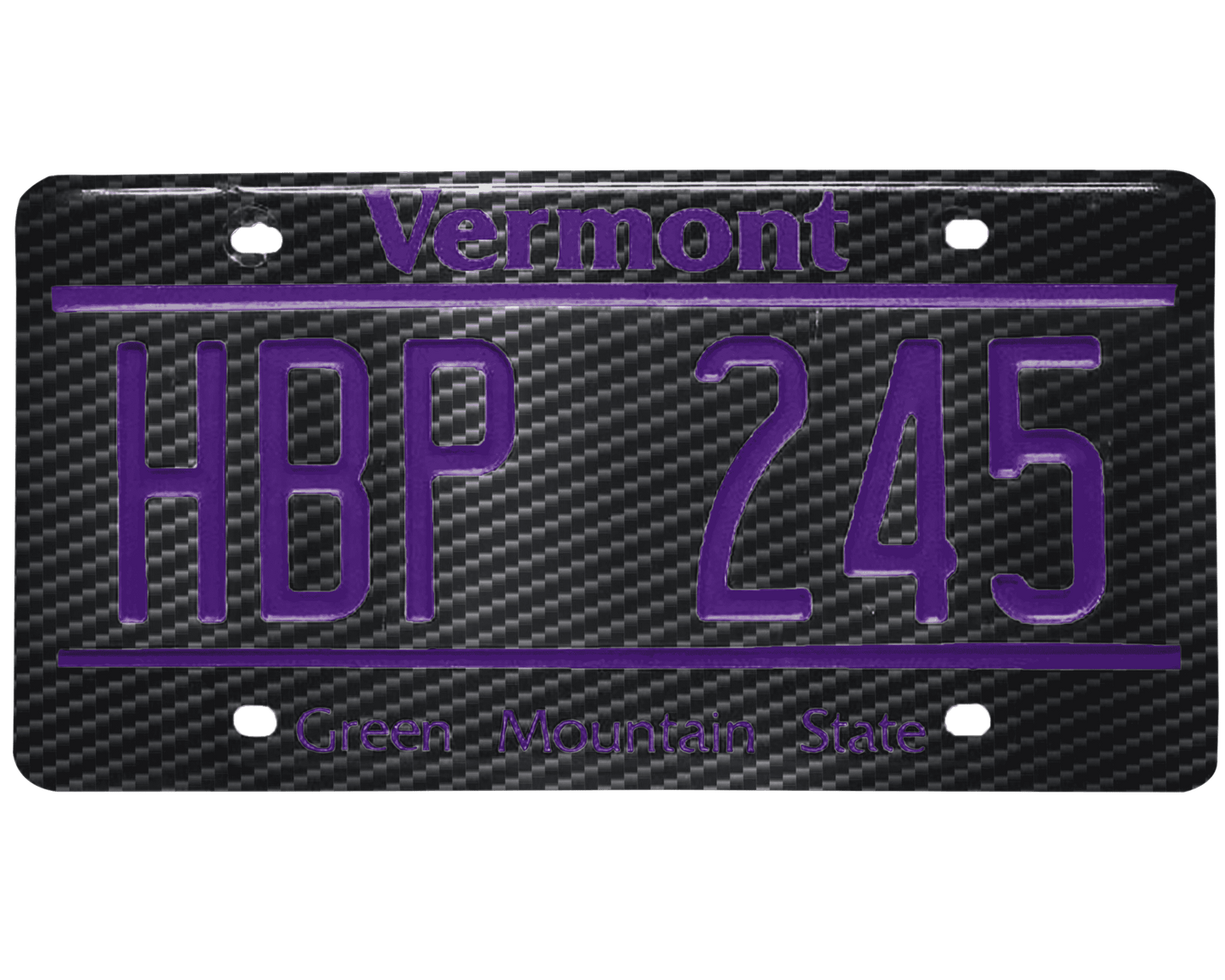 Vermont License Plate Wrap Kit