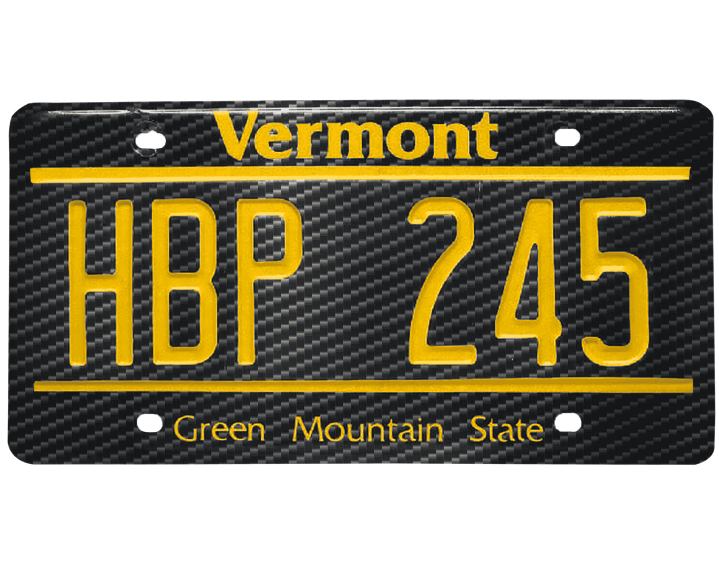 Vermont License Plate Wrap Kit