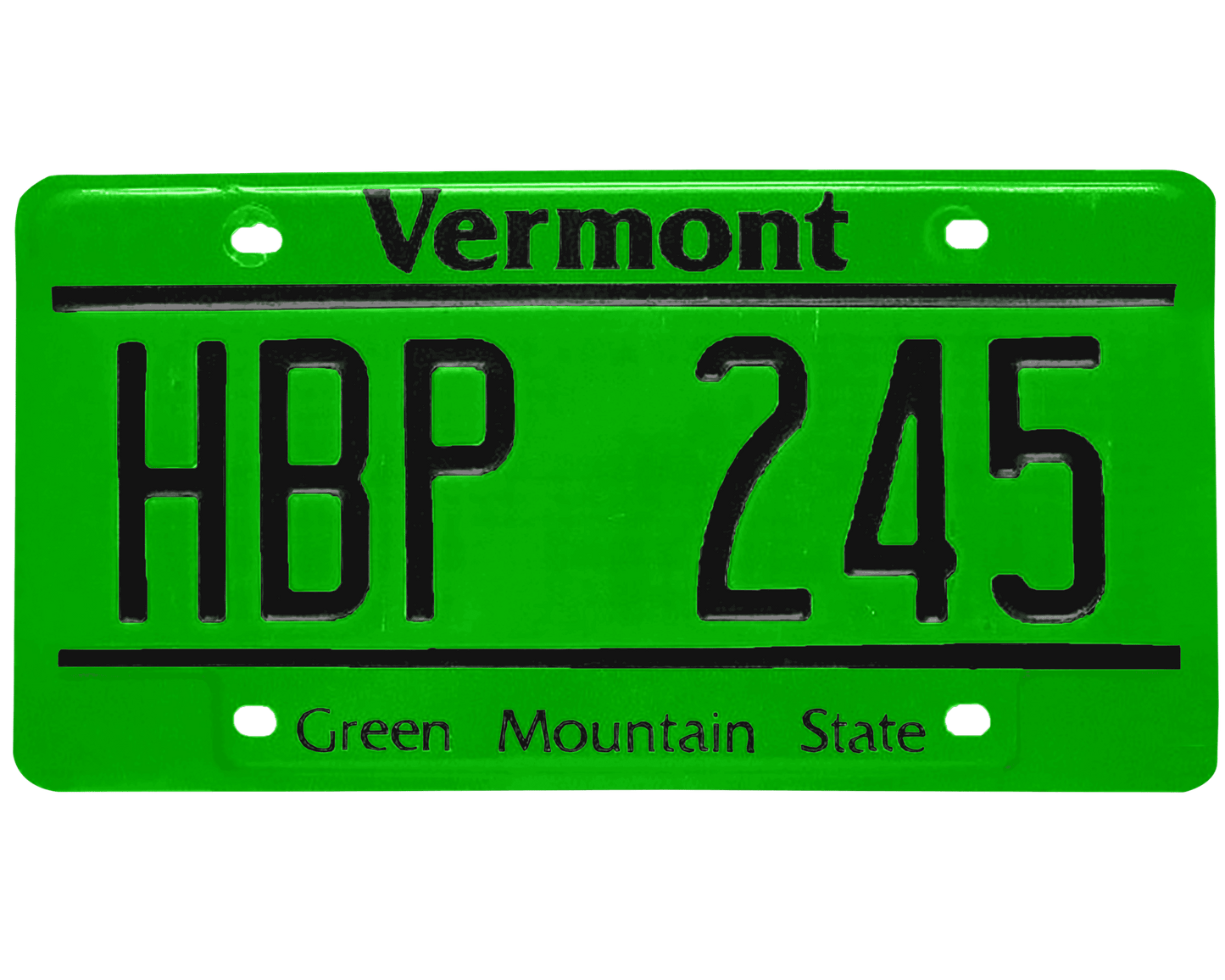 Vermont License Plate Wrap Kit