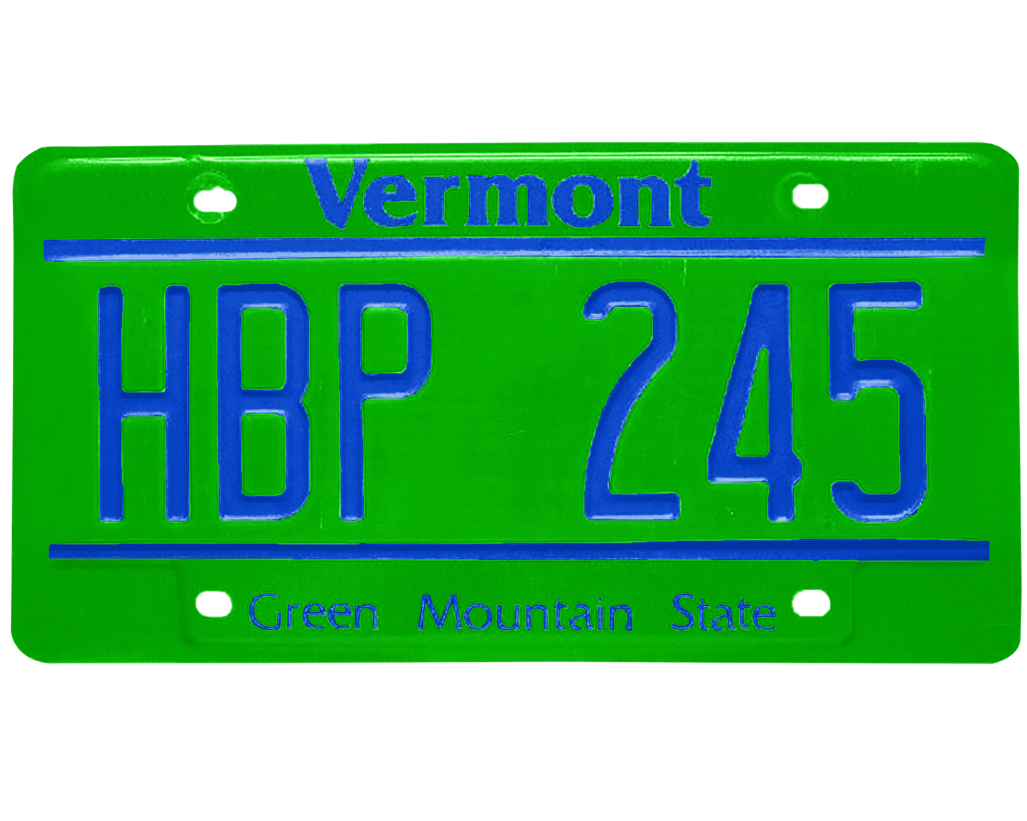 Vermont License Plate Wrap Kit