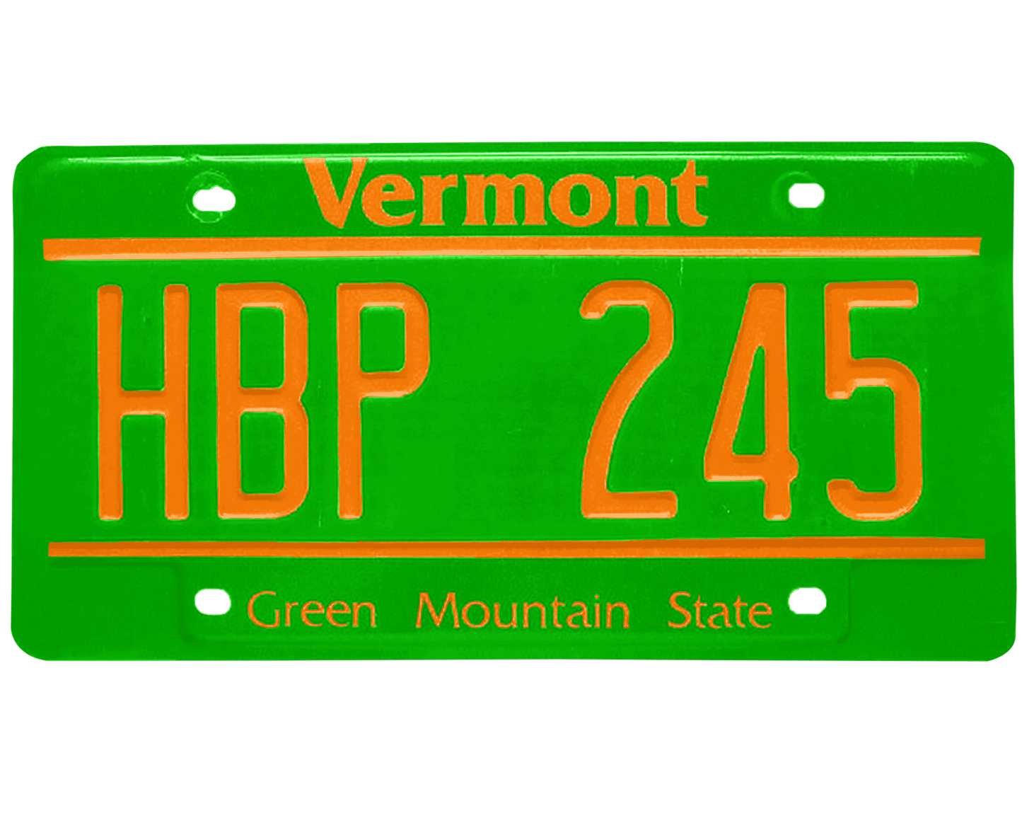 Vermont License Plate Wrap Kit