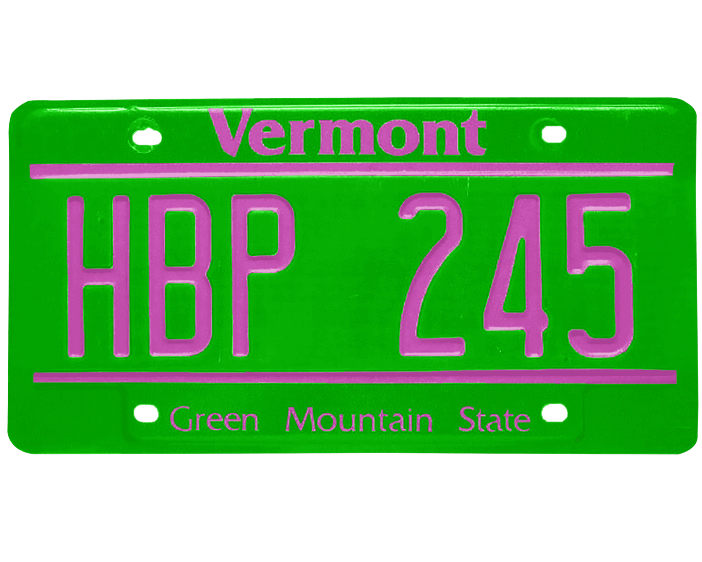 Vermont License Plate Wrap Kit