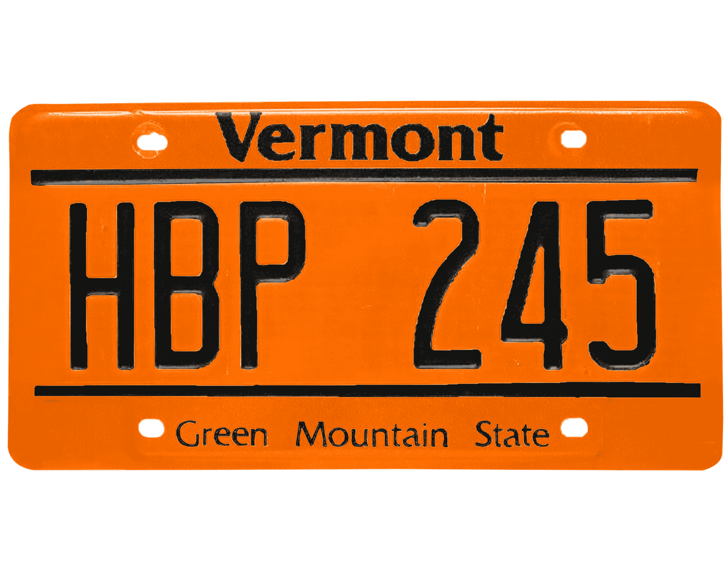 Vermont License Plate Wrap Kit