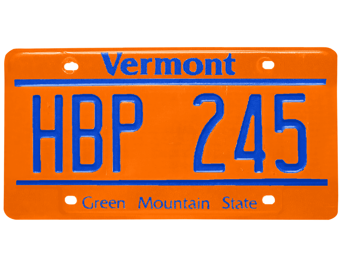 Vermont License Plate Wrap Kit