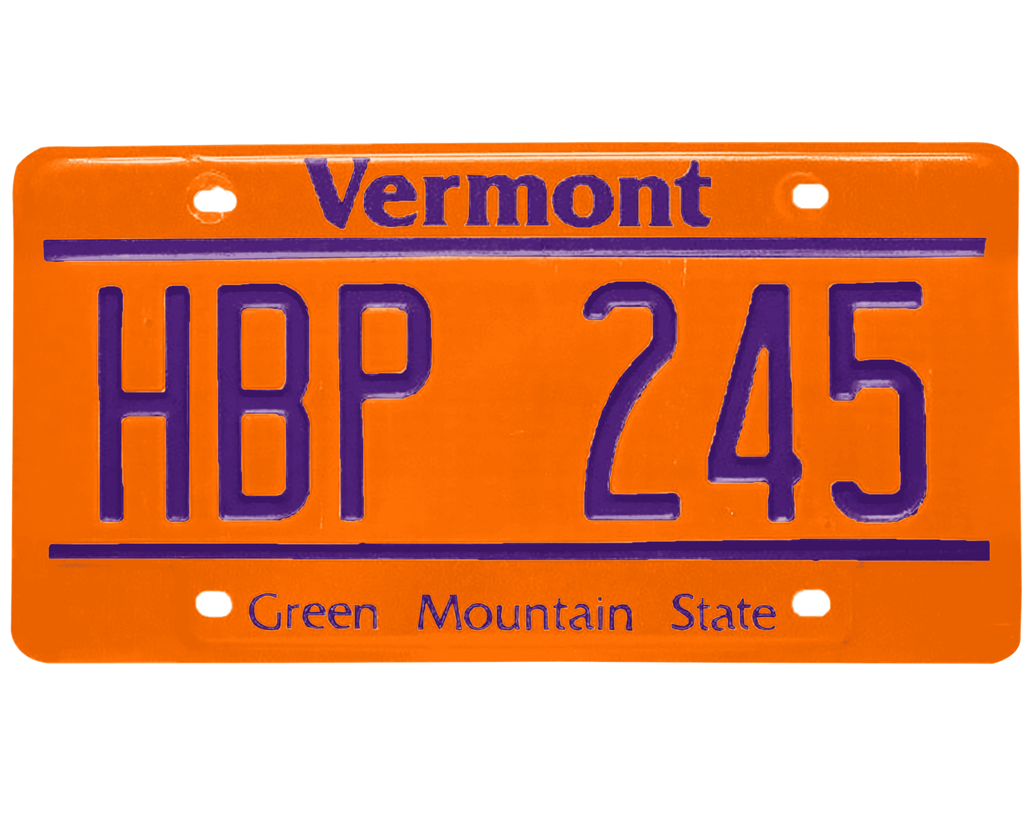 Vermont License Plate Wrap Kit