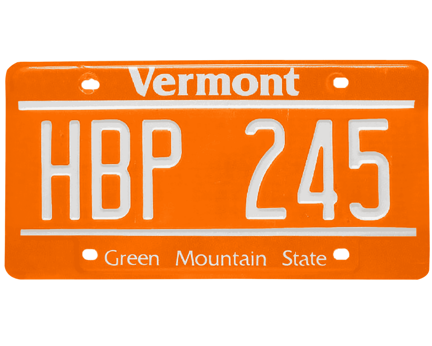 Vermont License Plate Wrap Kit