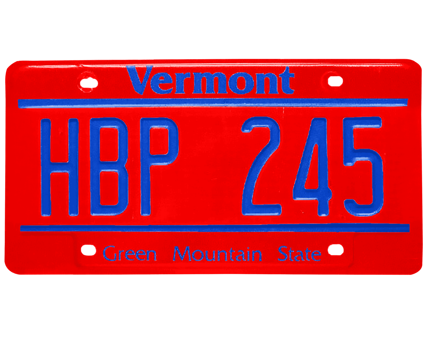 Vermont License Plate Wrap Kit