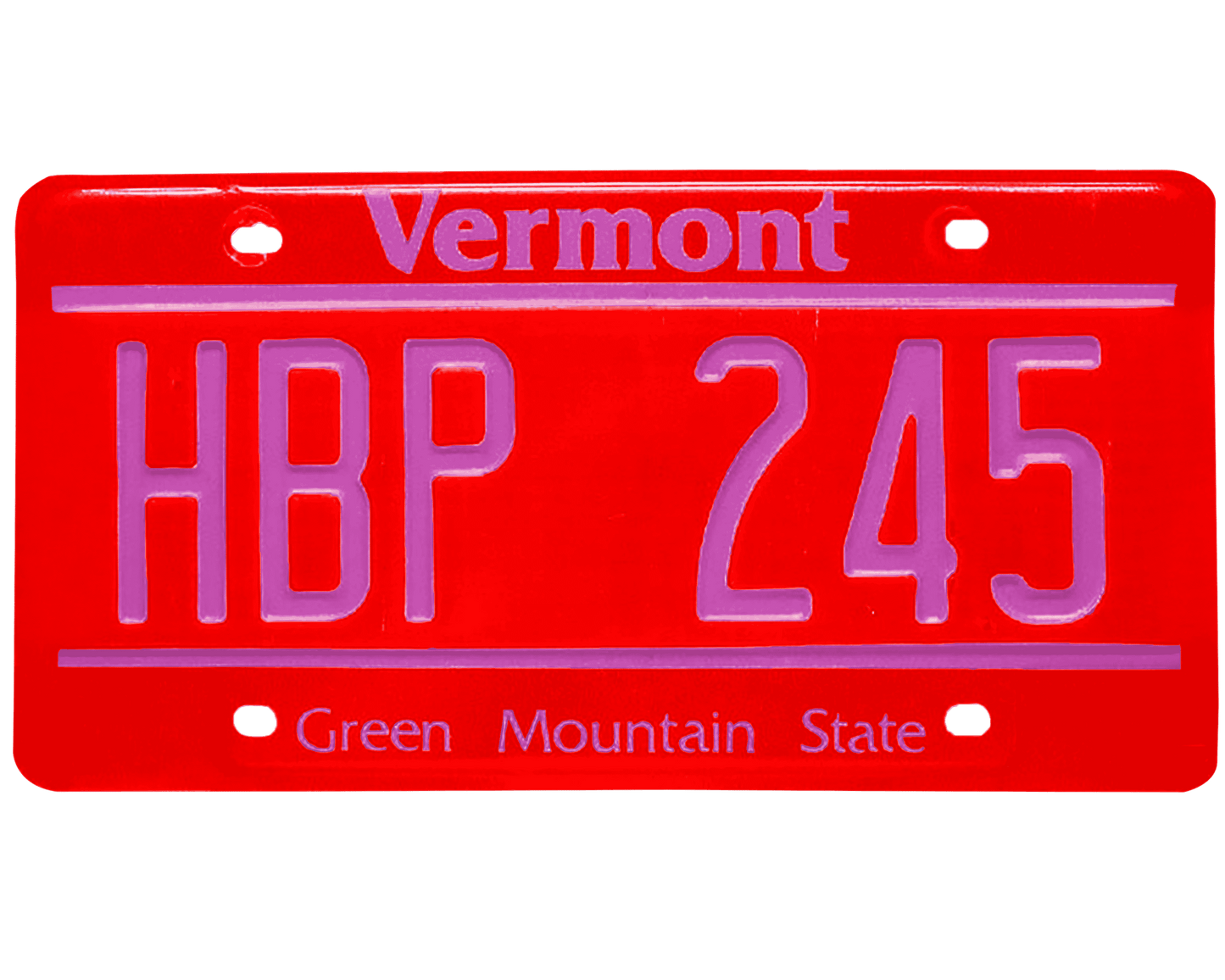 Vermont License Plate Wrap Kit