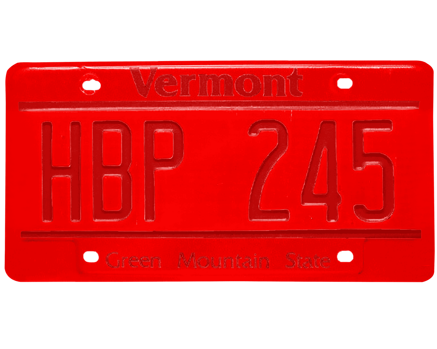 Vermont License Plate Wrap Kit