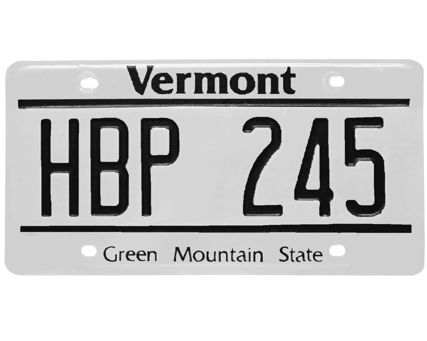 Vermont License Plate Wrap Kit