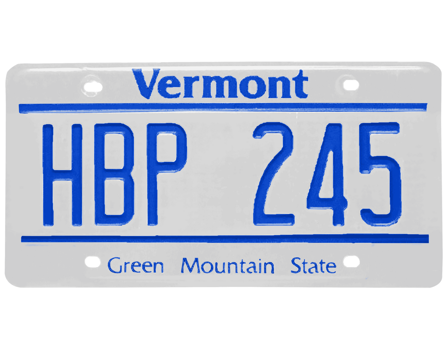 Vermont License Plate Wrap Kit