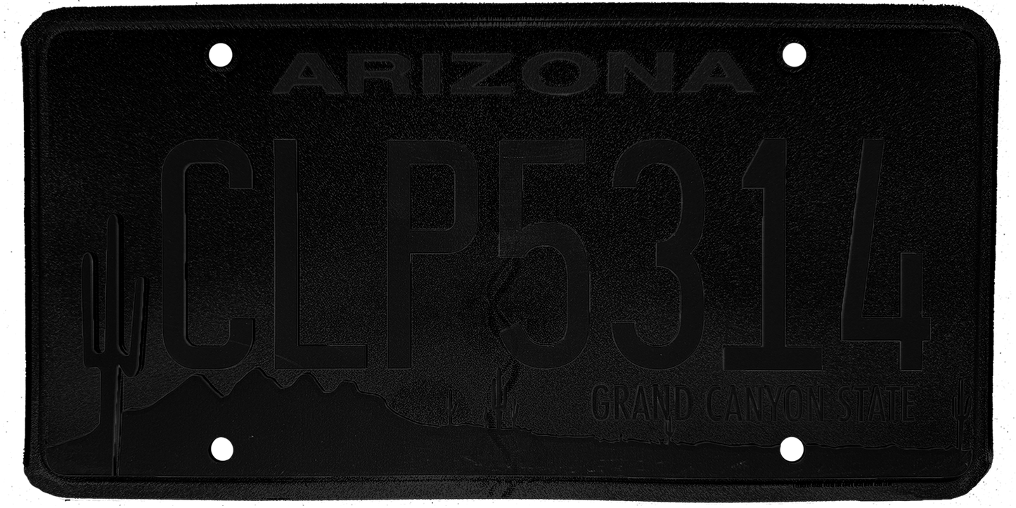 Arizona License Plate Wrap Kit