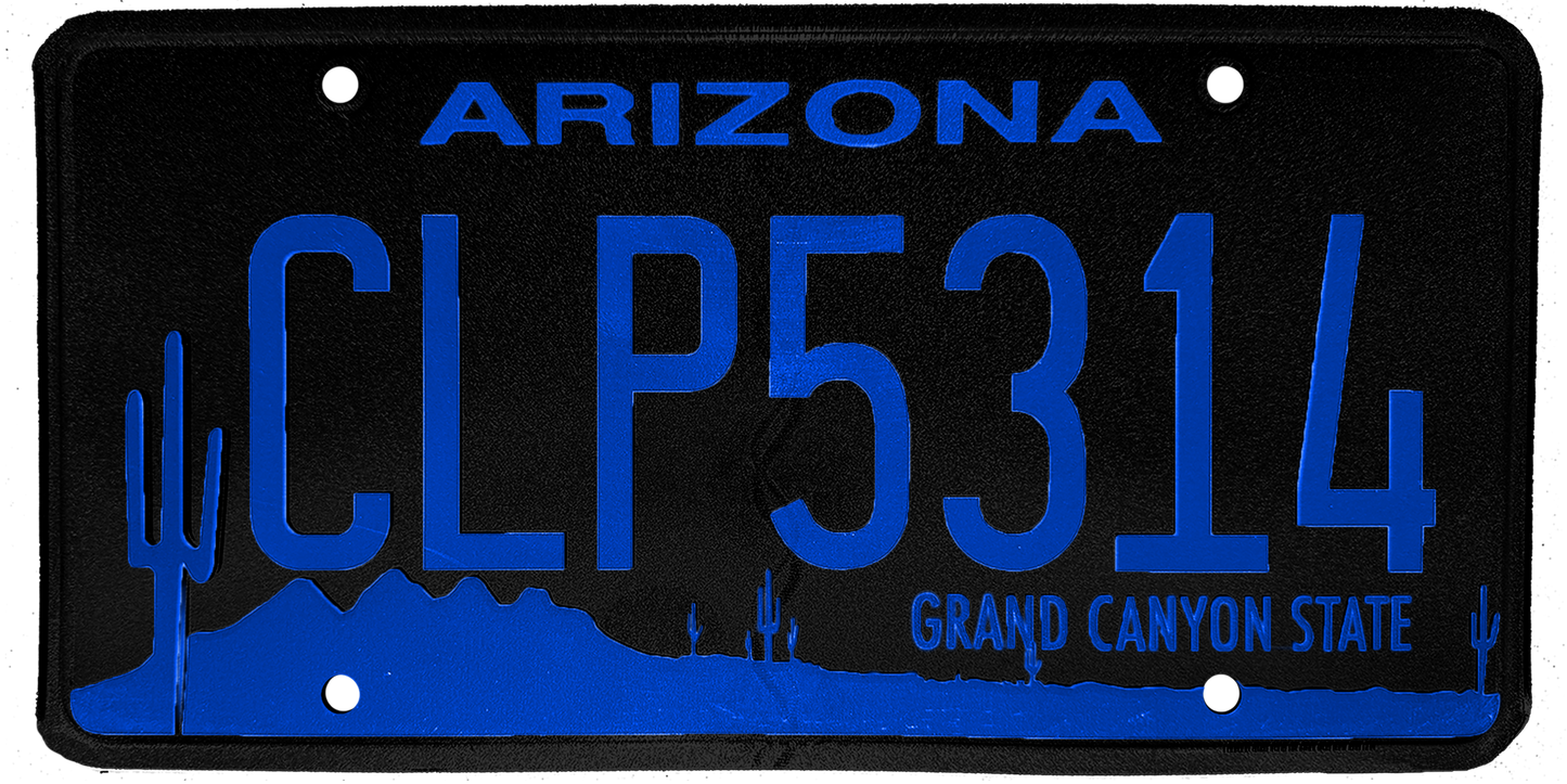Arizona License Plate Wrap Kit