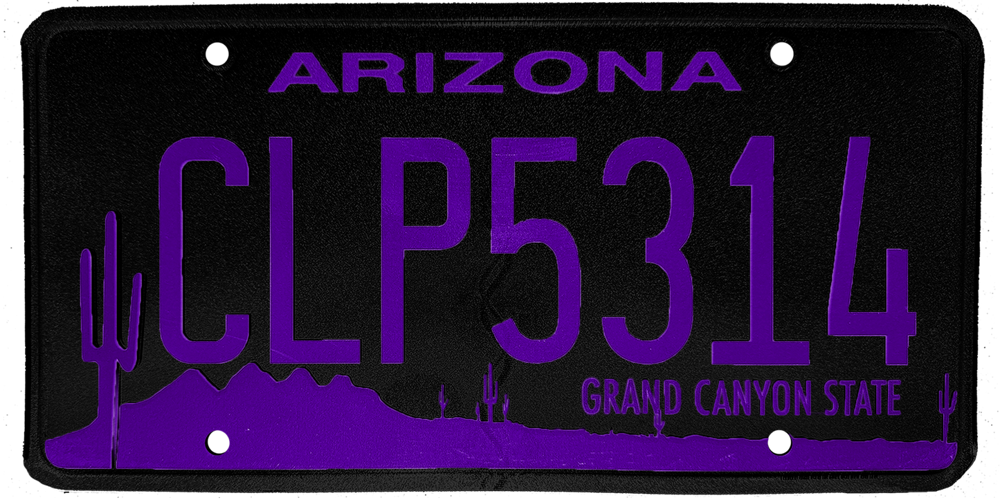 Arizona License Plate Wrap Kit