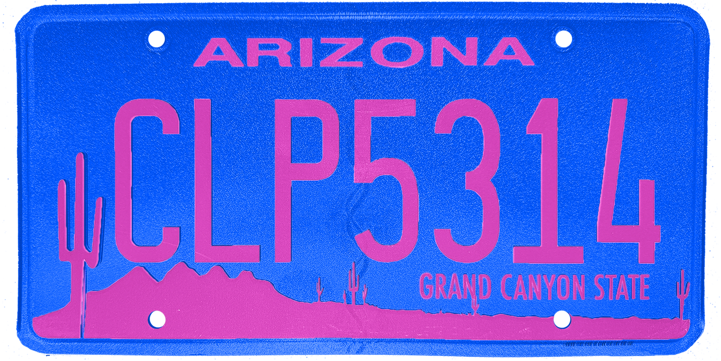 Arizona License Plate Wrap Kit