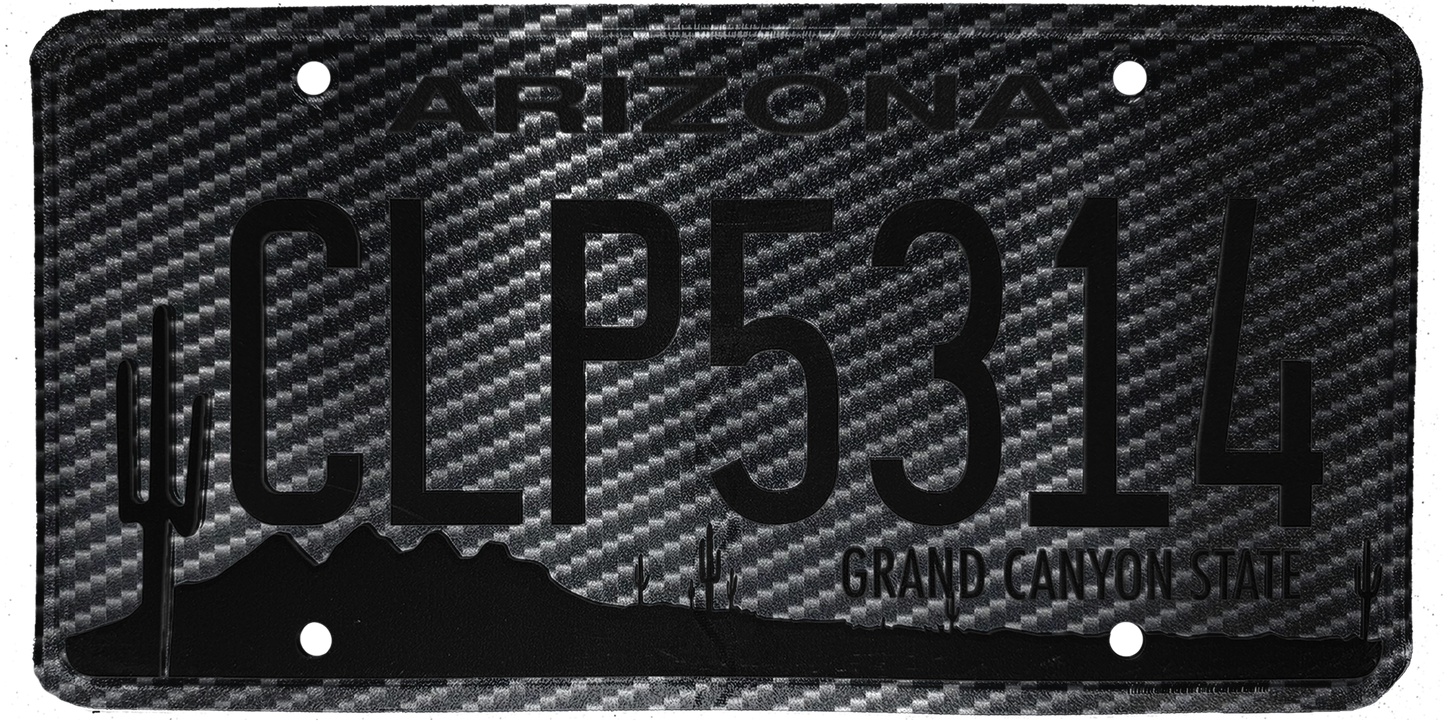 Arizona License Plate Wrap Kit