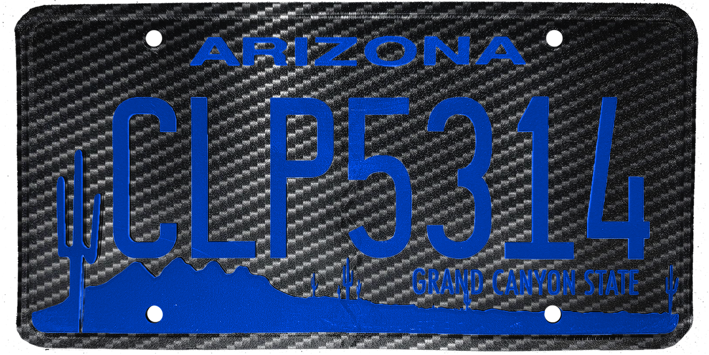 Arizona License Plate Wrap Kit