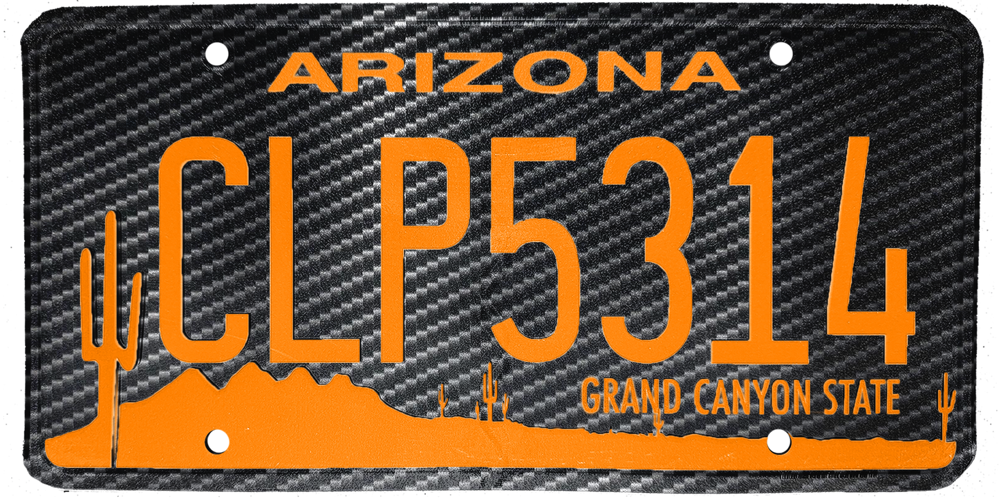 Arizona License Plate Wrap Kit