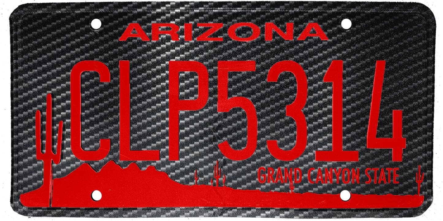 Arizona License Plate Wrap Kit
