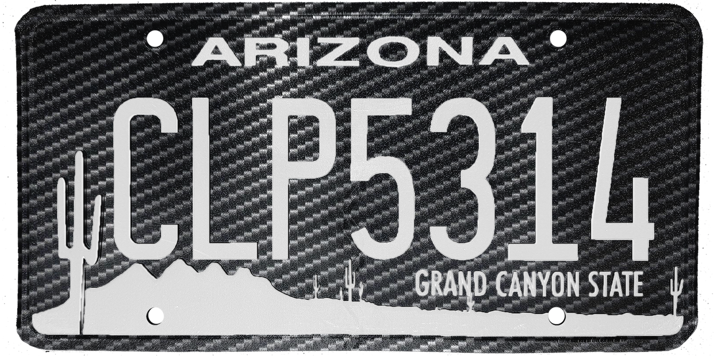 Arizona License Plate Wrap Kit