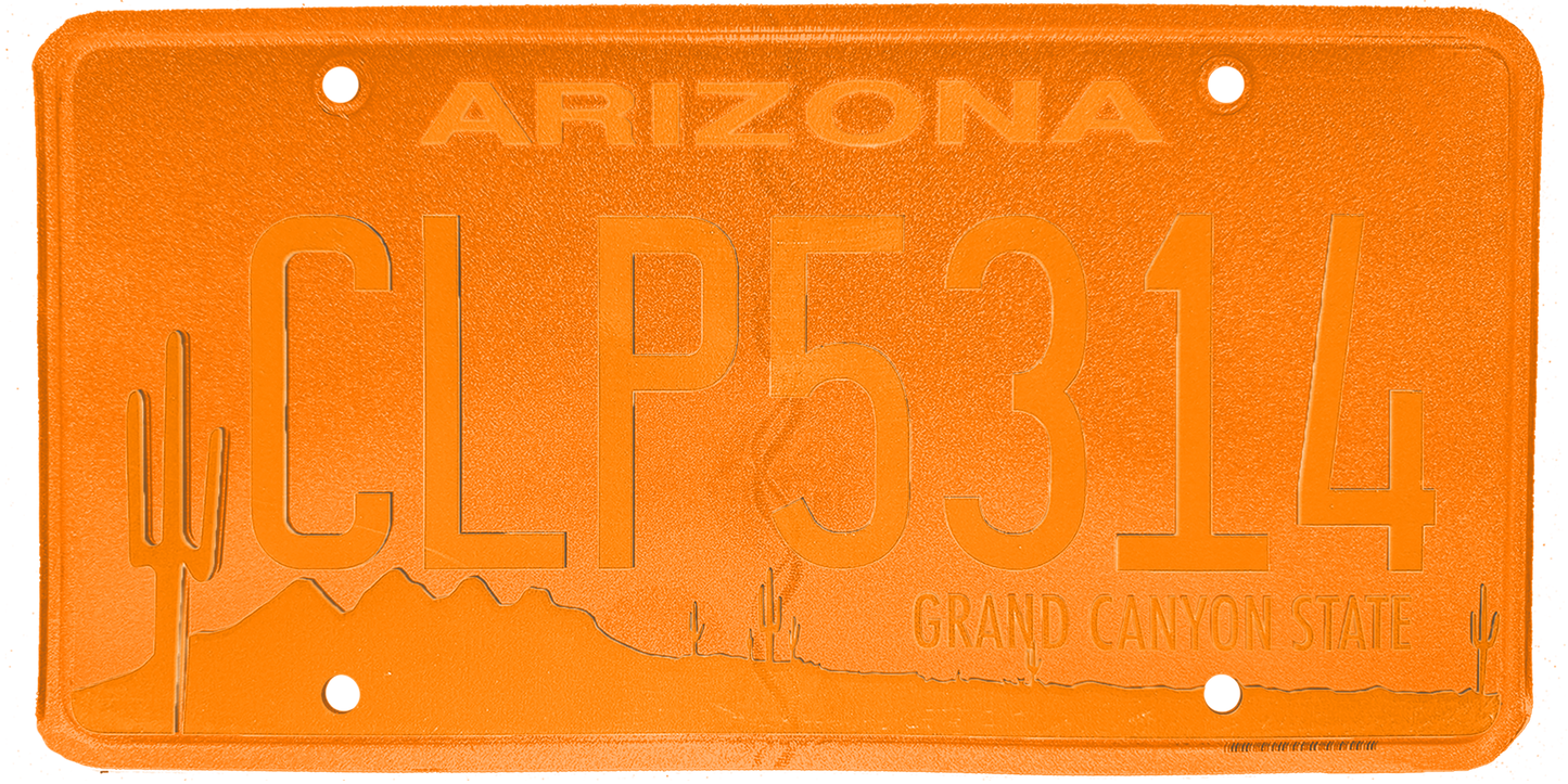 Arizona License Plate Wrap Kit