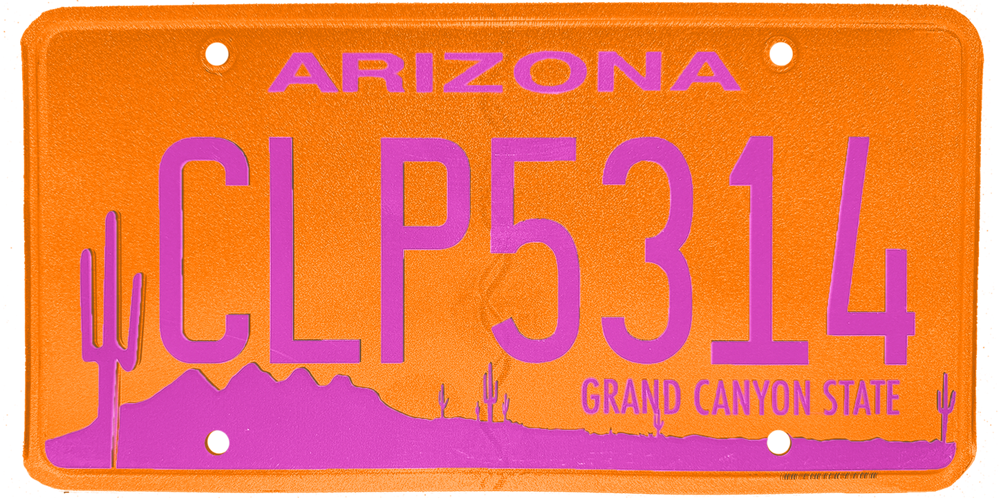 Arizona License Plate Wrap Kit