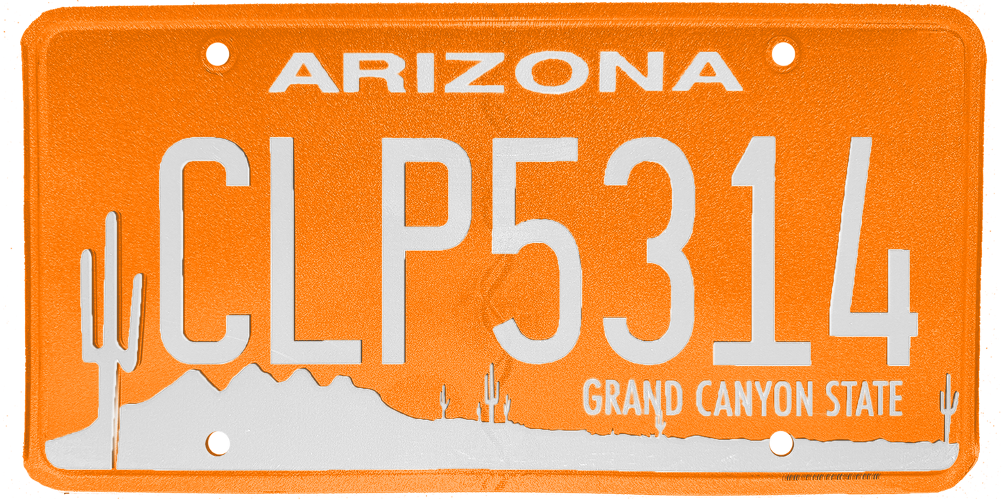 Arizona License Plate Wrap Kit