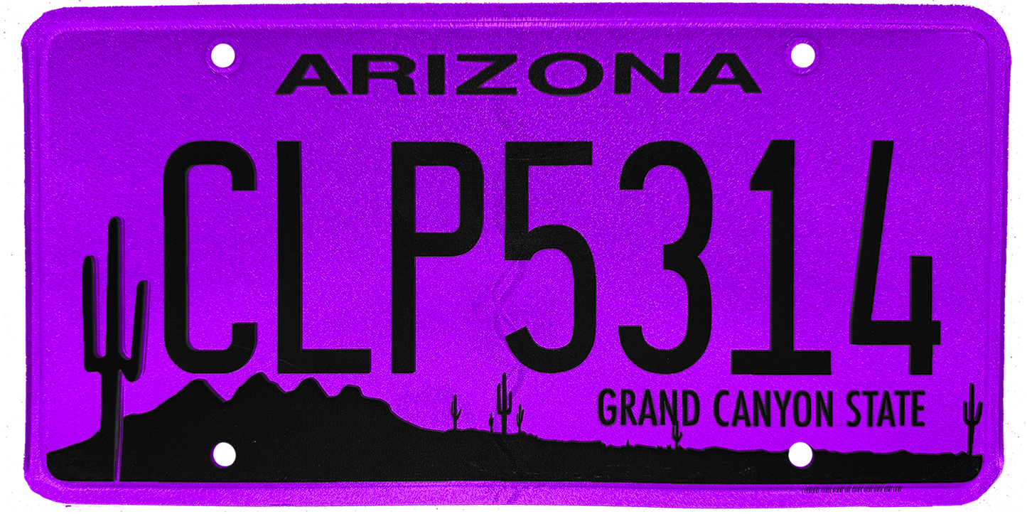 Arizona License Plate Wrap Kit