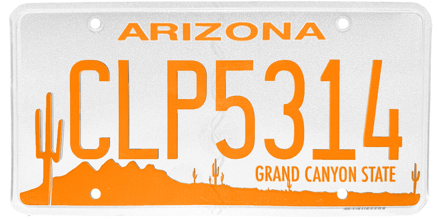 Arizona License Plate Wrap Kit