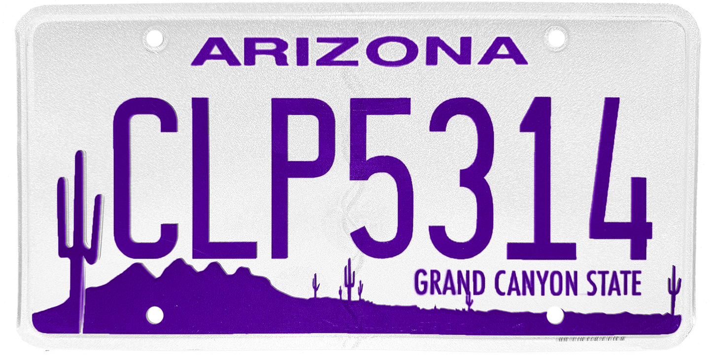 Arizona License Plate Wrap Kit