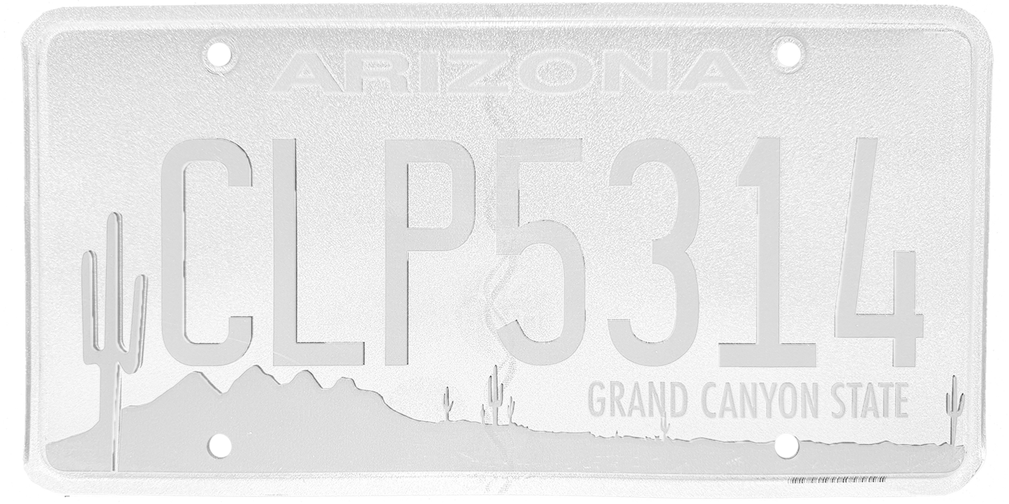 Arizona License Plate Wrap Kit