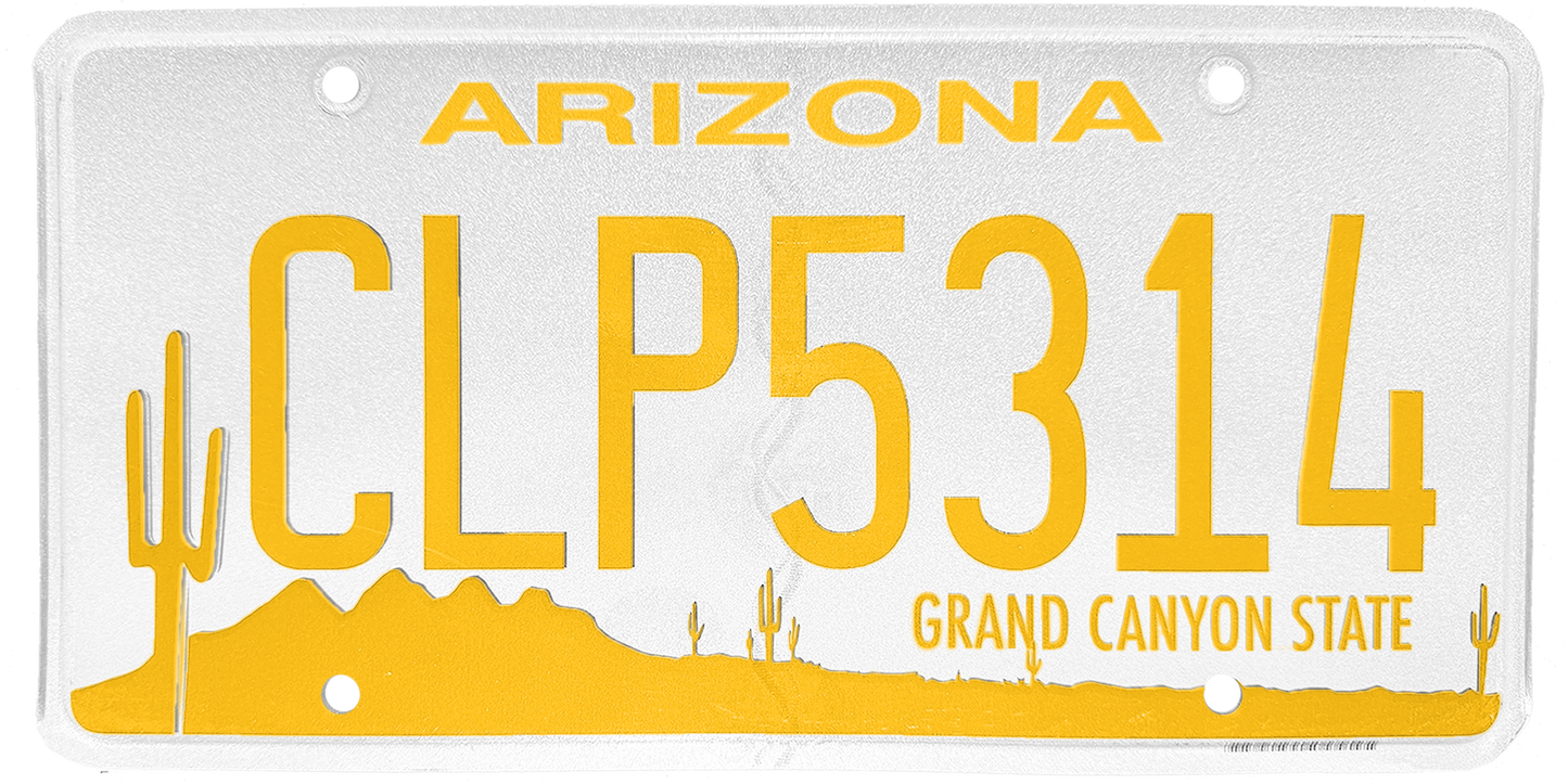 Arizona License Plate Wrap Kit