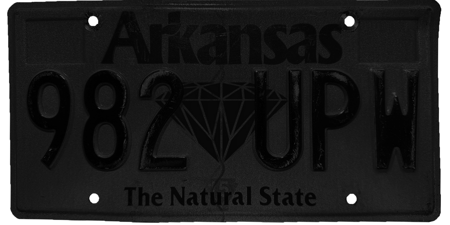 Arkansas License Plate Wrap Kit